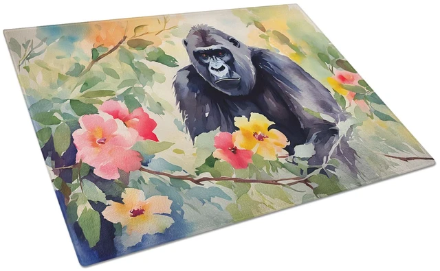 Main image of NEW Gorilla Glass Cutting Board Decorative Tempered Glass Kitchen Cutting and Serving Board Large Size Chopping Board
