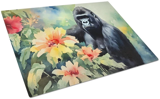 Main image of NEW Gorilla Glass Cutting Board Decorative Tempered Glass Kitchen Cutting and Serving Board Large Size Chopping Board