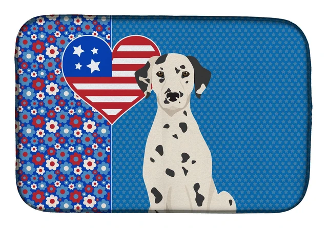 Main image of Dalmatian USA American Dish Drying Mat Absorbent Dish Drying Mat Pad for Kitchen Counter Dish Drainer Mat for Countertop, 14 x 2