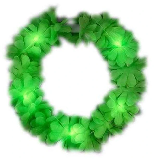 Main image of blinkee St Patricks Day green Flower crown