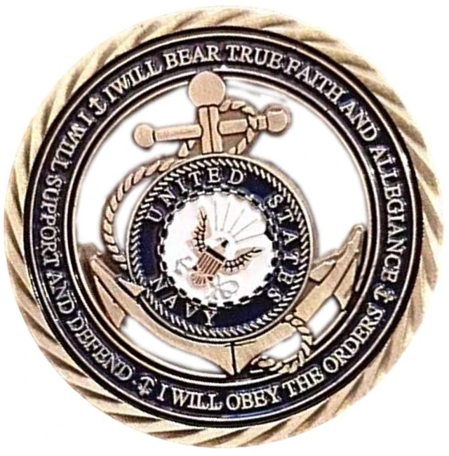 Main image of US Navy Core Values Commemorative Coin
