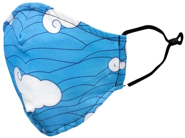 Main image of Calming Clouds Reusable 2 Layer Soft Mask with Empty Pocket for Filters