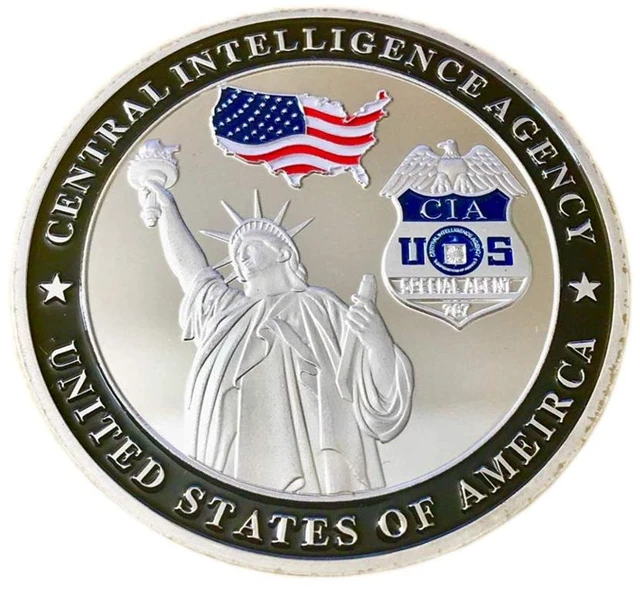 Main image of blinkee US Central Intelligence Agency Challenge Silver Coin