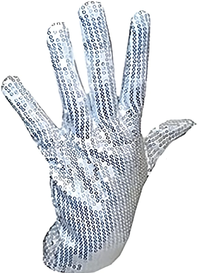 Main image of blinkee Non Light Up MJ Jacko Thriller Beat It Billie Jean Right or Left Hand Sequin Glove