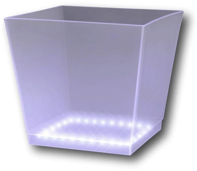 Main image of blinkee Light Up Chilled Cube Ice Bucket White
