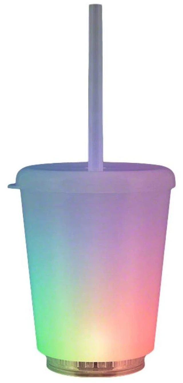 Main image of Blinkee 12 oz Mini Opaque Acrylic Tumbler with Lid and Straw