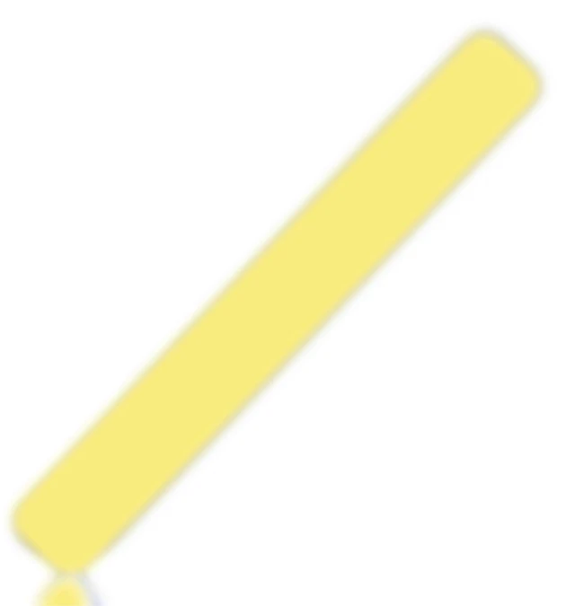 Main image of blinkee Premium LED Foam Cheer Sticks Yellow