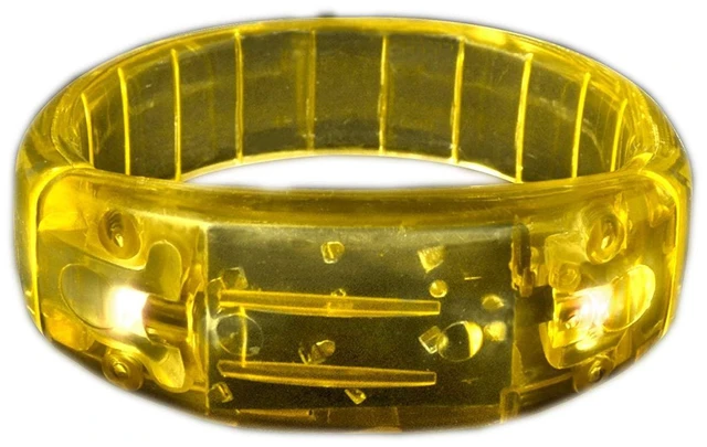 Alt view image 3 of 3 - blinkee Fashion LED Bracelet Yellow