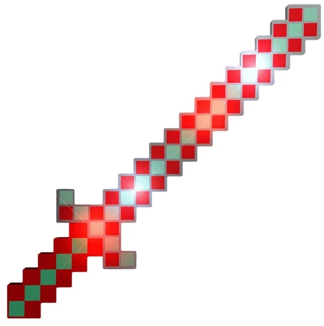 Main image of blinkee LED Pixelated Christmas Warrior Sword LED Pixel Blade for Cosplay and Parties