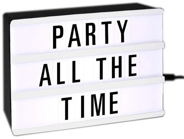 Main image of LED Mini Cinema Marquee Lightbox USB Powered Customizable