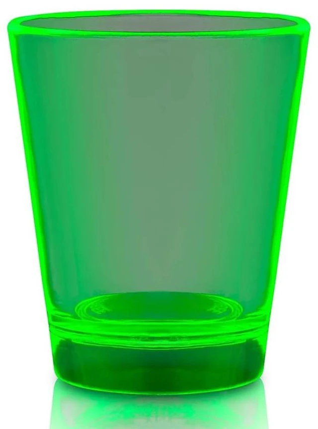 Main image of blinkee Glow In The Dark Shot Glass Green