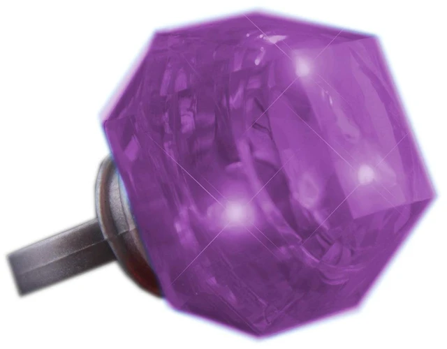 Main image of Blinkee Huge Gem Ring Purple Diamond for Parties, Fundraisers, and Special Occasions