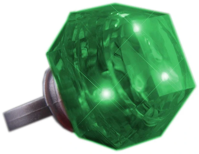 Main image of Blinkee Huge Gem Ring Green Diamond