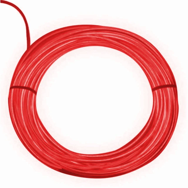 Main image of blinkee Electro Luminescent Wire 12 Foot Red