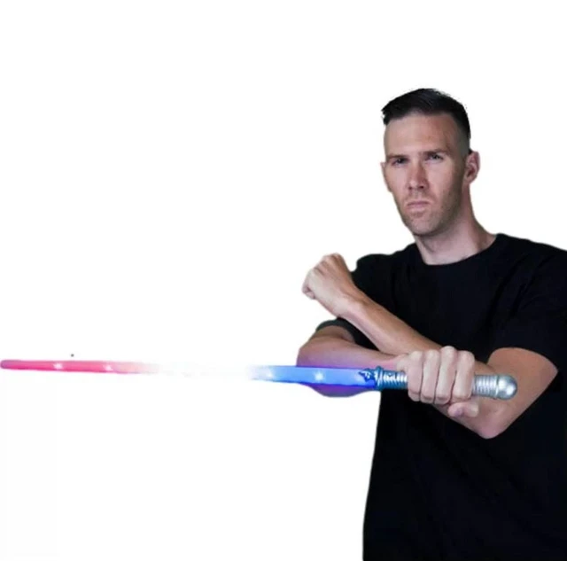 Main image of blinkee Light Up Patriotic Light Saber RWB