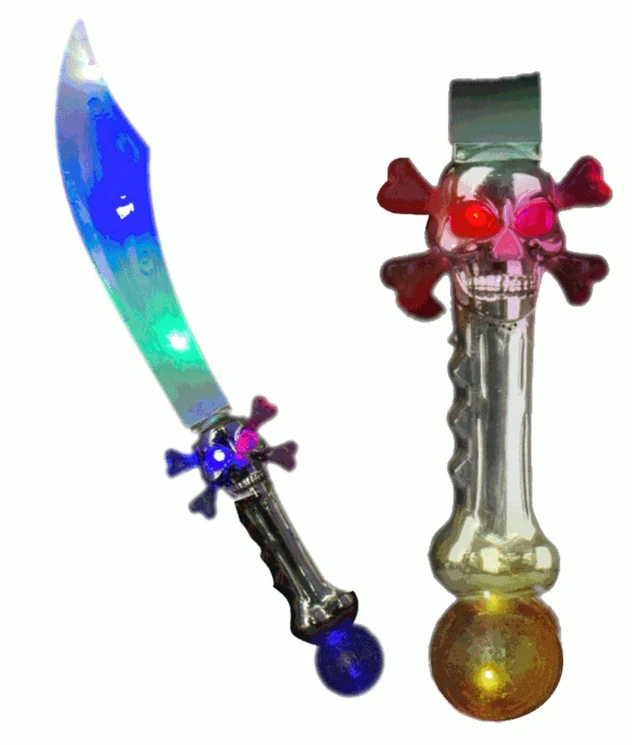 Main image of blinkee Crystal Skull Pirate Scimitar Sword
