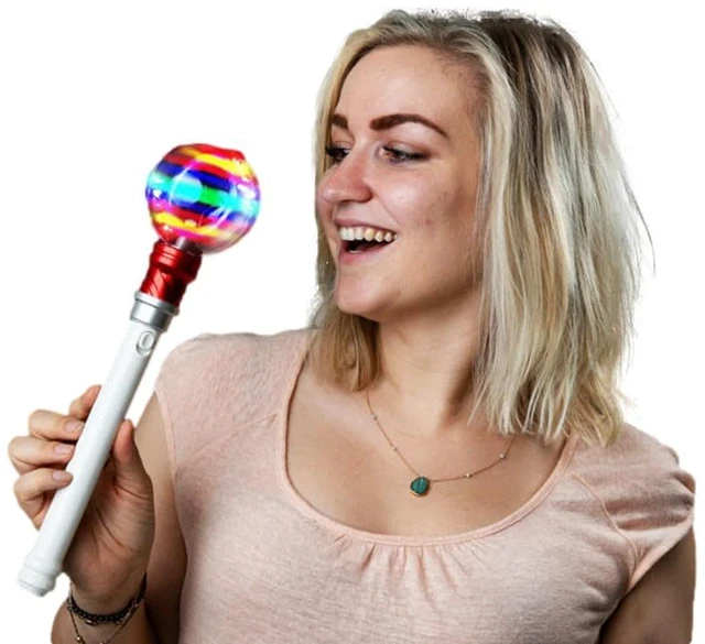 Main image of blinkee 12 Inch Spinning Supersphere Magic Ball Wand