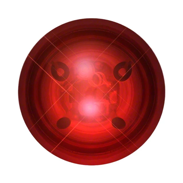 Alt view image 2 of 2 - LED Impact Activated Bouncy Ball Red