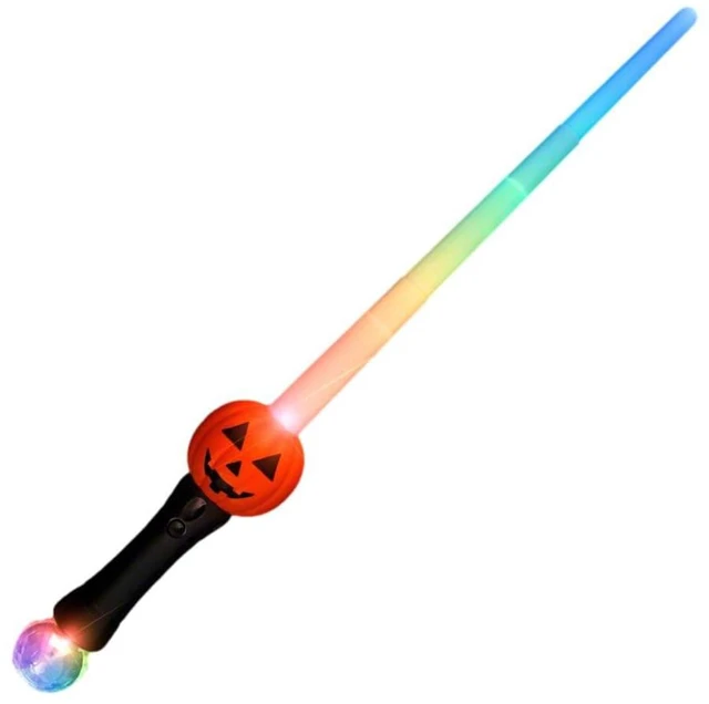 Main image of blinkee Light Up Expandable Pumpkin Jack O Lantern Saber Prism Sword