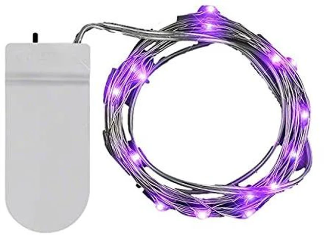 Main image of blinkee LED 80 Inch Wire String Lights Purple