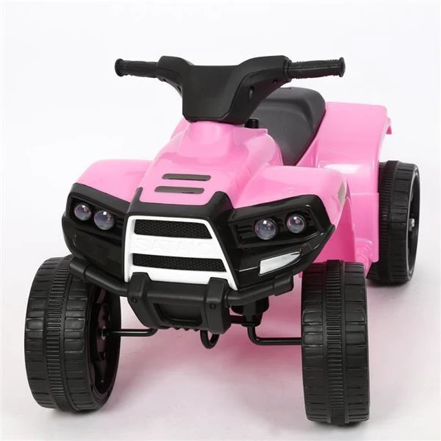 Main image of LED Kids Ride on Battery Powered ATV 4 Wheels Pink