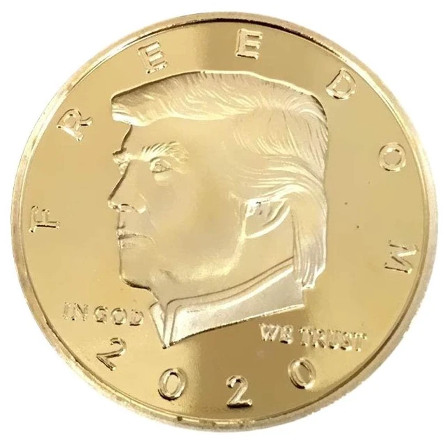 Main image of 2020 Freedom Donald Trump 2nd Amendment Gold Plated Coin