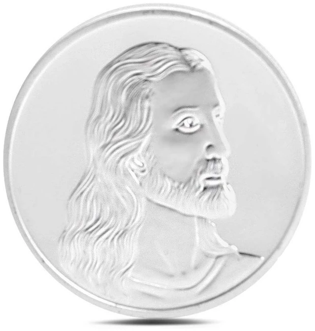 Main image of Jesus The Last Supper Commemorative Coin Silver