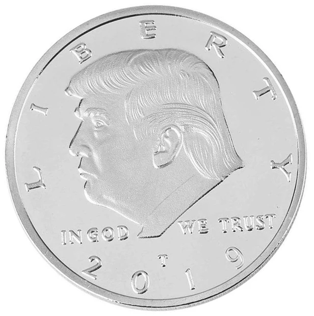 Main image of 2019 Silver Donald Trump Eagle Commemorative Coin
