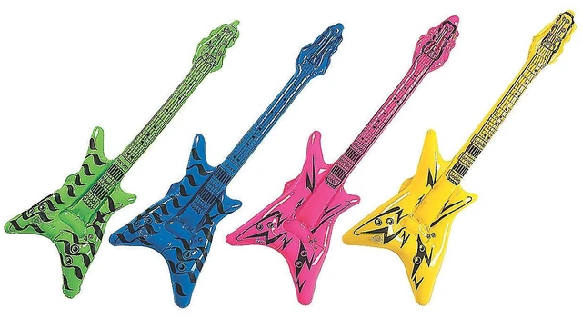 Main image of Assorted Inflatable V Guitar 1 Piece
