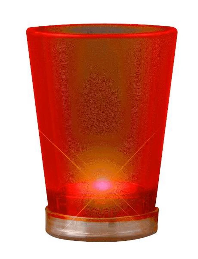 Main image of Light Up Shot Glass Red