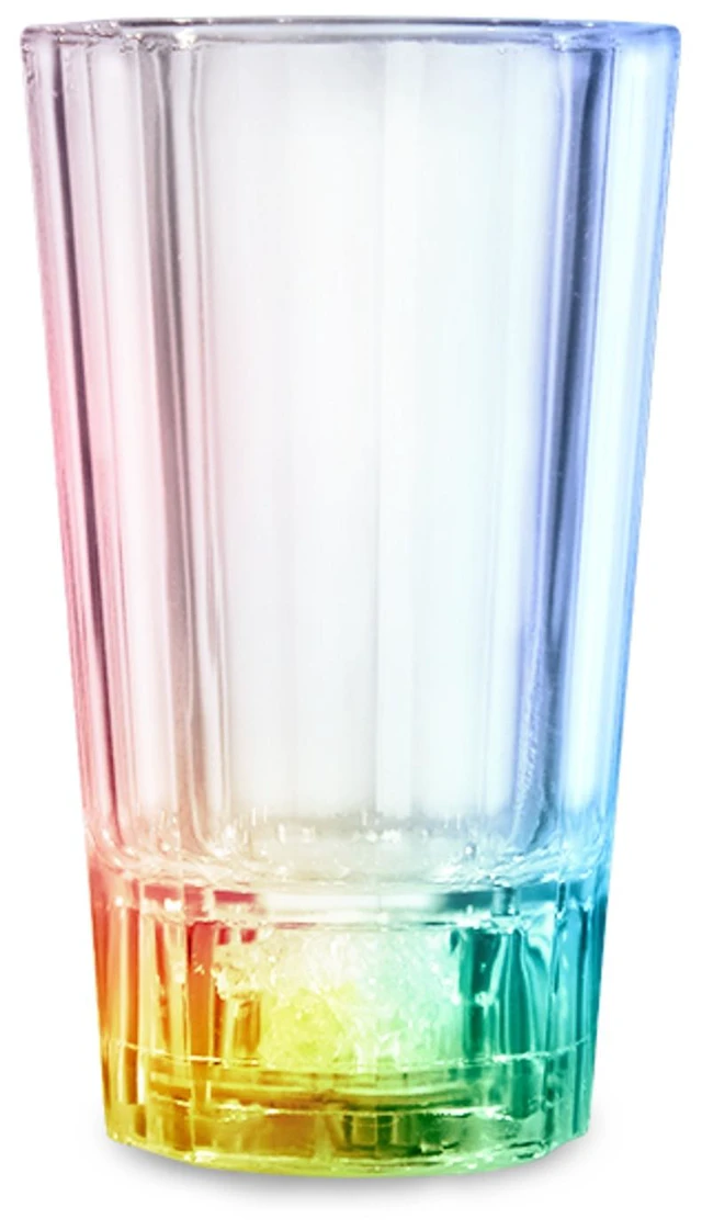 Main image of Liquid Activated Tapered Multicolored Flashing Shot Glass for Night Parties