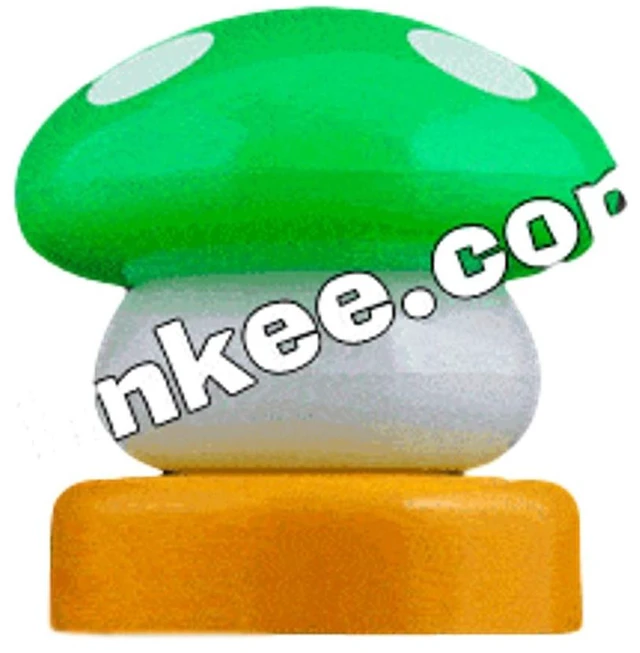 Main image of LED Mario Mushroom USB Lamp Green