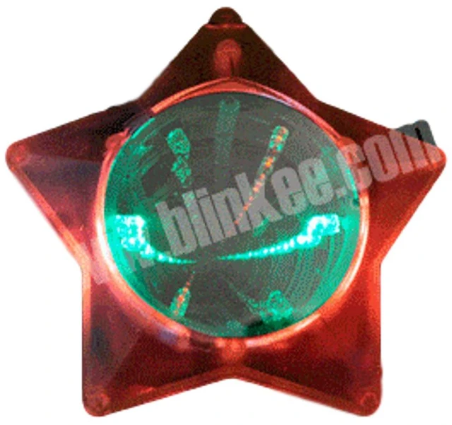 Main image of Red Star Infinity Tunnel Necklace