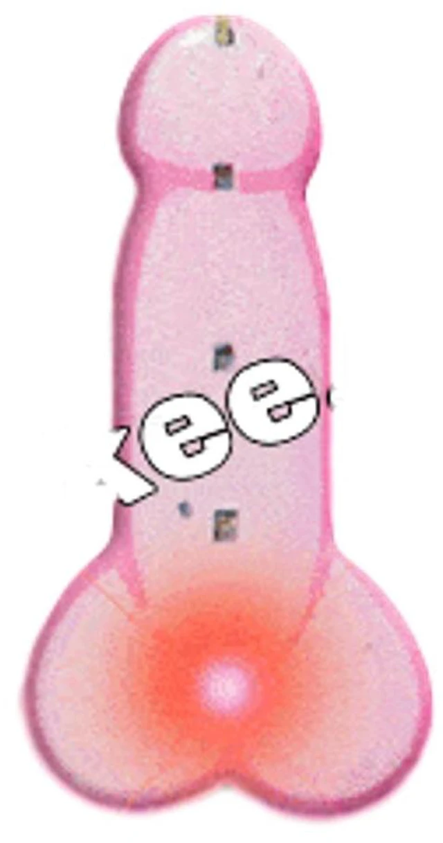 Main image of Blinky Dinky Flashing Body Light Lapel Pins