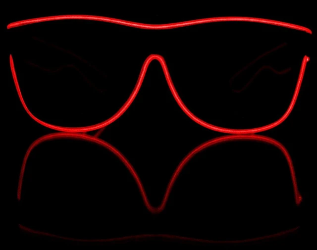 Main image of Electro Luminescent Banray Sunglasses Red