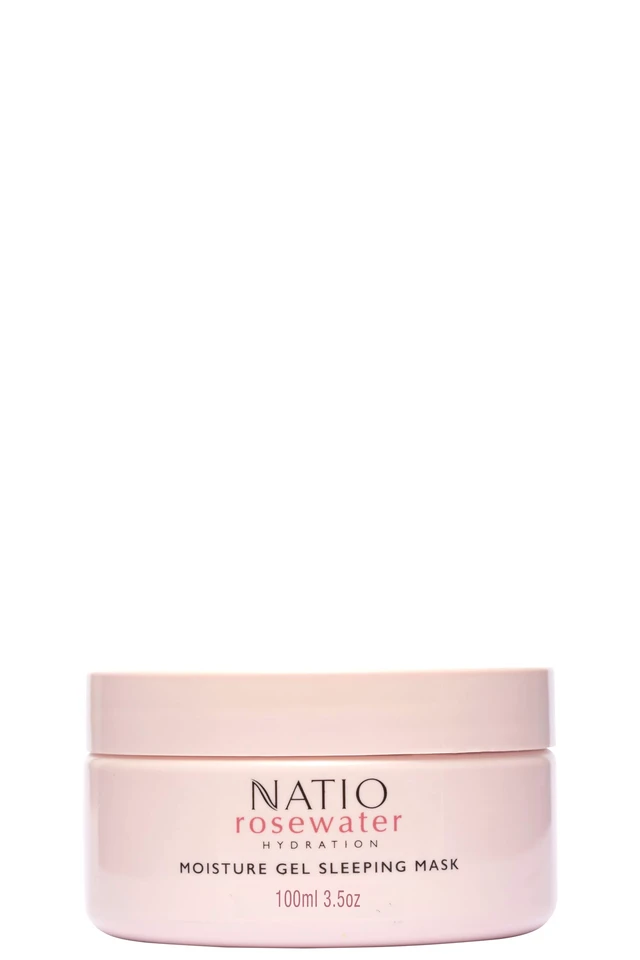 Alt view image 2 of 2 - Rosewater Hydration Moisture Gel Sleeping Mask by Natio for Women - 3.5 oz Gel