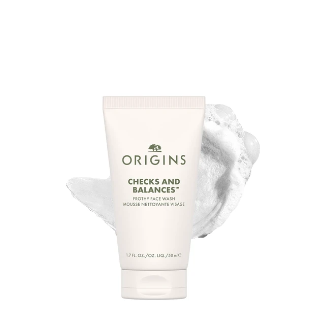 Alt view image 3 of 3 - Checks and Balances Frothy Face Wash by Origins for Unisex - 1.7 oz Cleanser