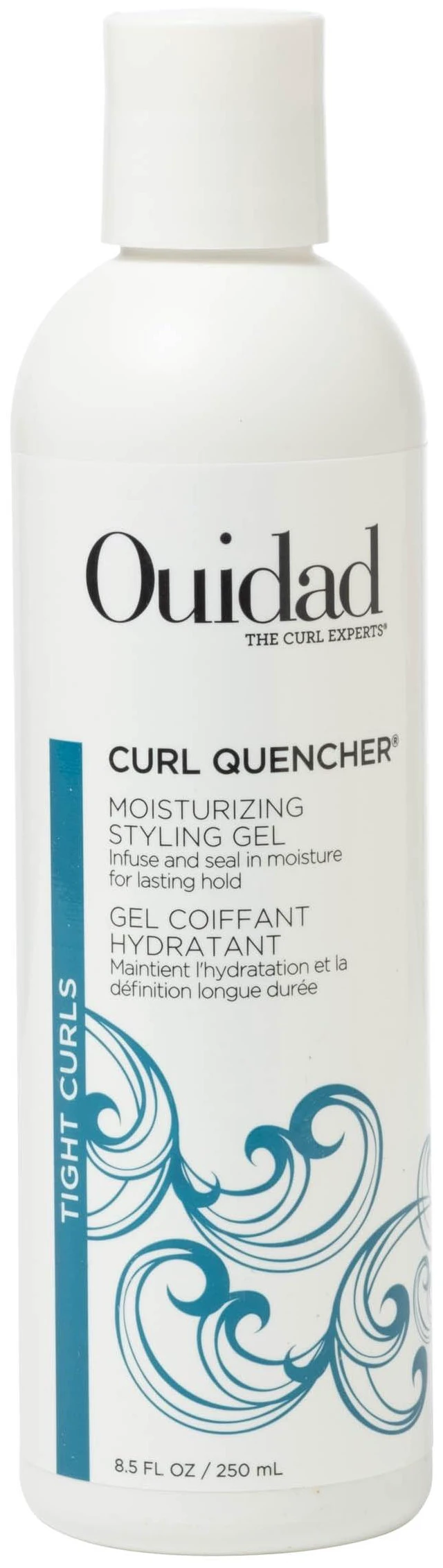 Main image of Ouidad Curl Quencher Moisturizing Styling Gel 8.5 fl oz, Bouncy, Soft & Defined Curls, OnTheGo Style Refresher, Frizz Contro