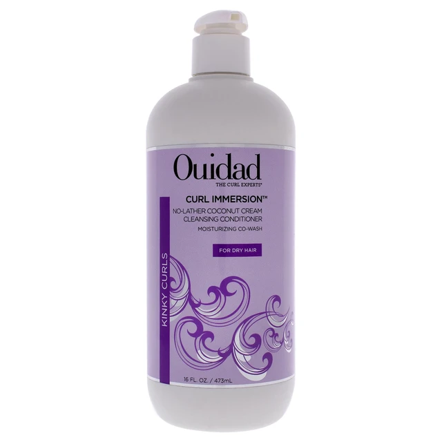 Alt view image 5 of 5 - Ouidad Curl Immersion No-Lather Coconut Cream Cleansing Conditioner 16oz/473ml