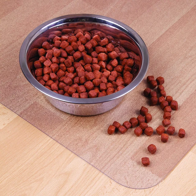 Main image of Floortex PTex Pet Mat 48" x 60" Feeding Station Floor Protection for Hard Floors, Fresh Mist, FRDOGAB12150EV