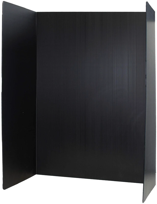 Main image of 36 x 48 Premium Corrugated Plastic Project Board black Retail Pack of 10