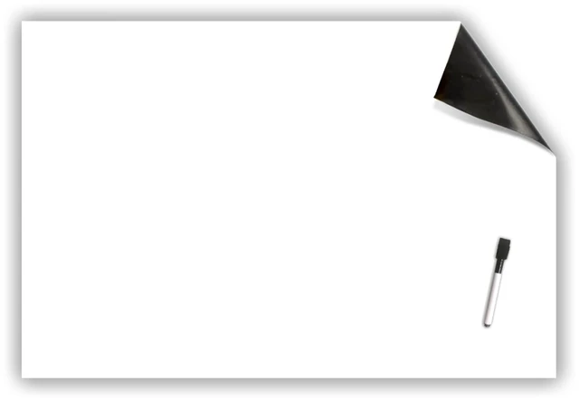 Main image of Flipside Products 24" x 36" Repositionable Whiteboard Stickable w/Dry Erase Marker
