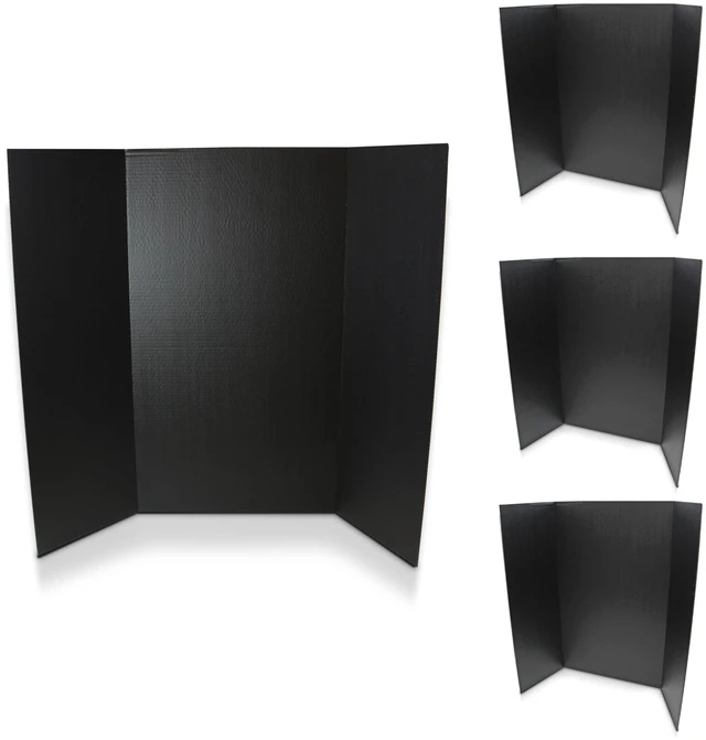 Main image of Flipside Products 36 x 48 Project Boards for Presentations, Science Fair, School Projects, Event Displays and Trifold Pict