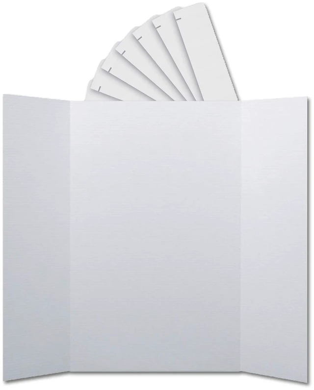 Main image of Flipside Products Corrugated Project Boards & Headers Set, 36" x 48", White, 24 Sets