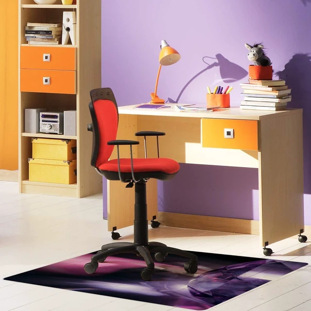 Main image of Floortex Polycarbonate Reflective Gem Photo Chair Mat 36" x 48" for Carpets and Hard Floors