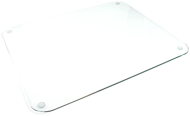 Main image of Floortex Pack of 2 Polycarbonate Rectangular Desk Pads 17" x 22"