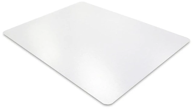 Main image of Floortex CraftTex Polycarbonate AntiSlip 19" x 24" Craft Table Protection Mats Multi Pack of 2, Clear