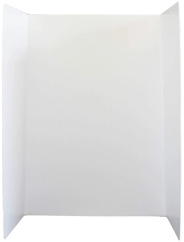 Main image of Flipside Products 36 x 48 Reusable Plastic Project Boards for Presentations, Science Fair, School Projects, Event Displays