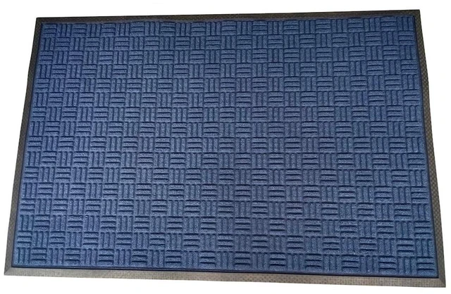 Main image of Doortex Ribmat Entrance Mat, Blue 36" x 60"
