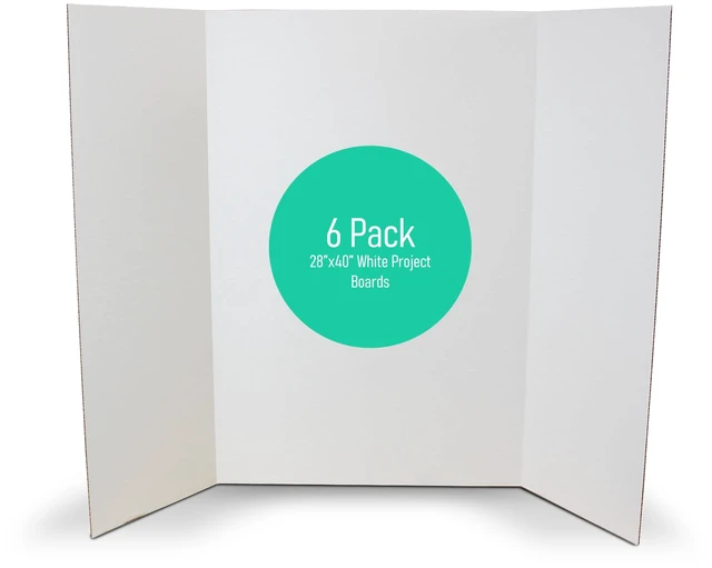 Main image of 28 X 40 1 Ply White Project Board Pack Of 6